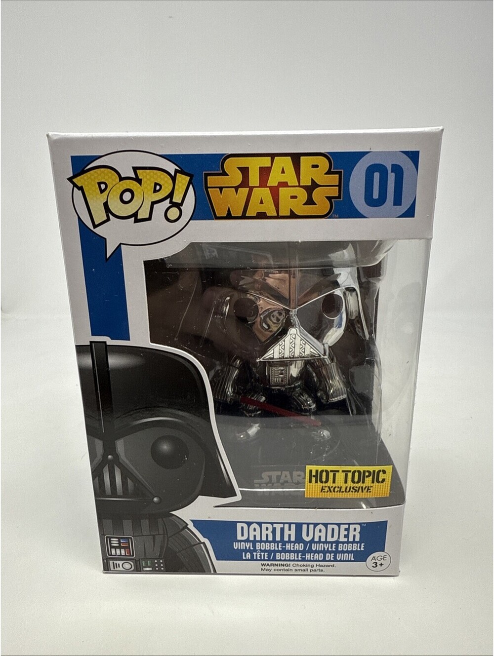 Funko Pop! Vinyl: Star Wars - Darth Vader - #05 - Hot Topic Exclusive Damaged